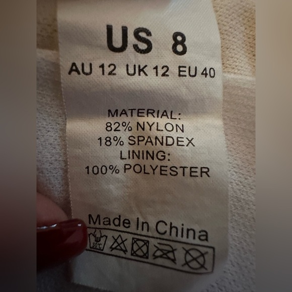 Hilor Women Yellow One Piece Bathing Suit One Shoulder Ruffle Swimwear NWOT - Picture 5 of 6